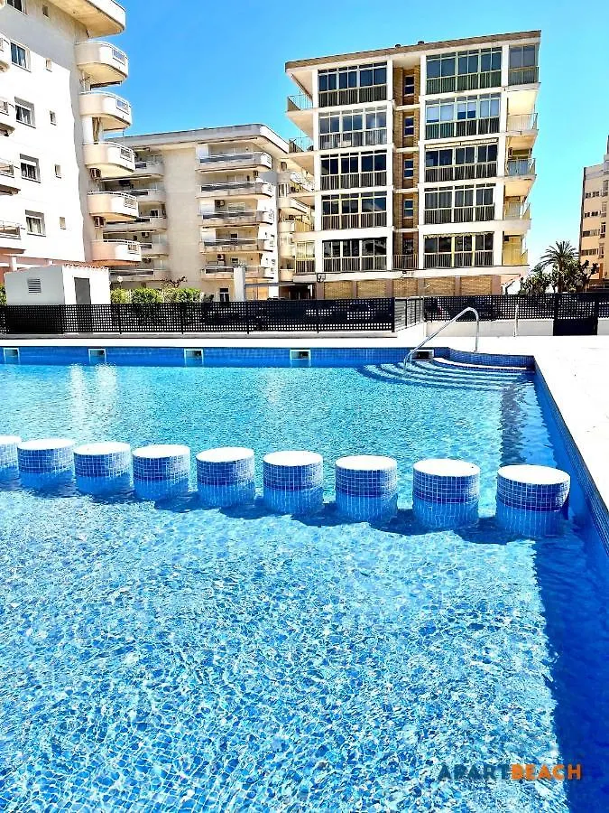 アパート Apartbeach Adriatico 518 Vistas Playa Y Climatizado ラ・ピネーダ