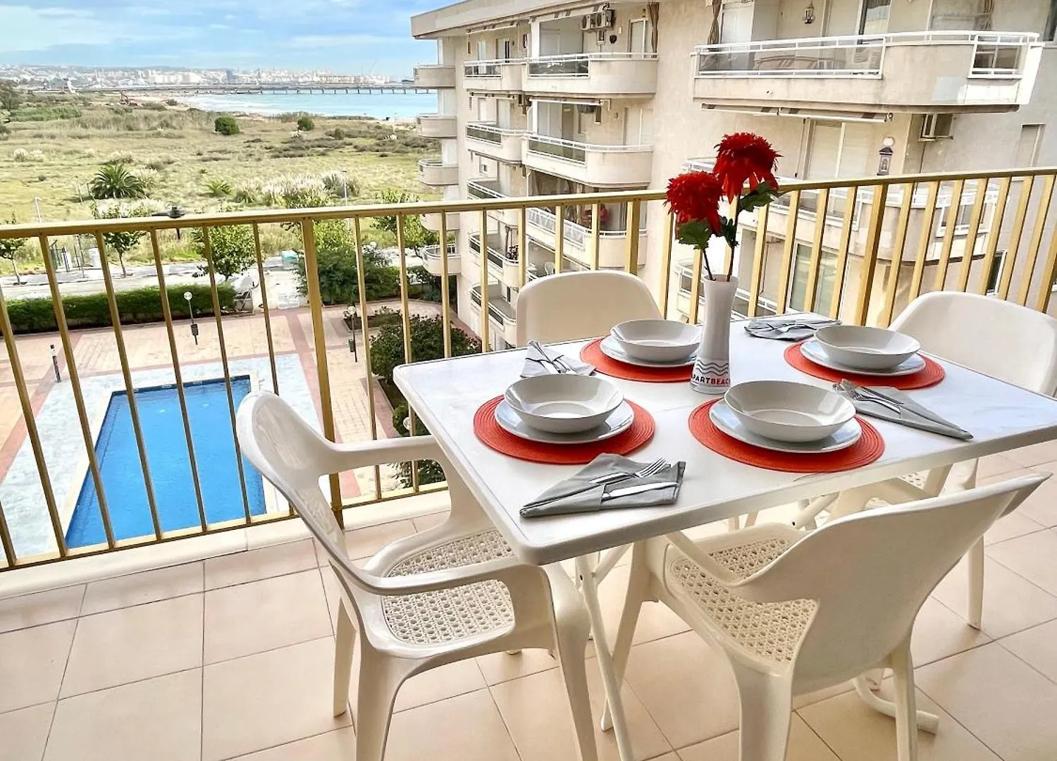 Apartbeach Adriatico 518 Vistas Playa Y Climatizado ラ・ピネーダ